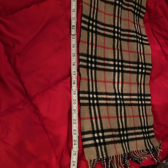 Burberry used scarf - authentic 100% cashmere - Picture 4 of 12